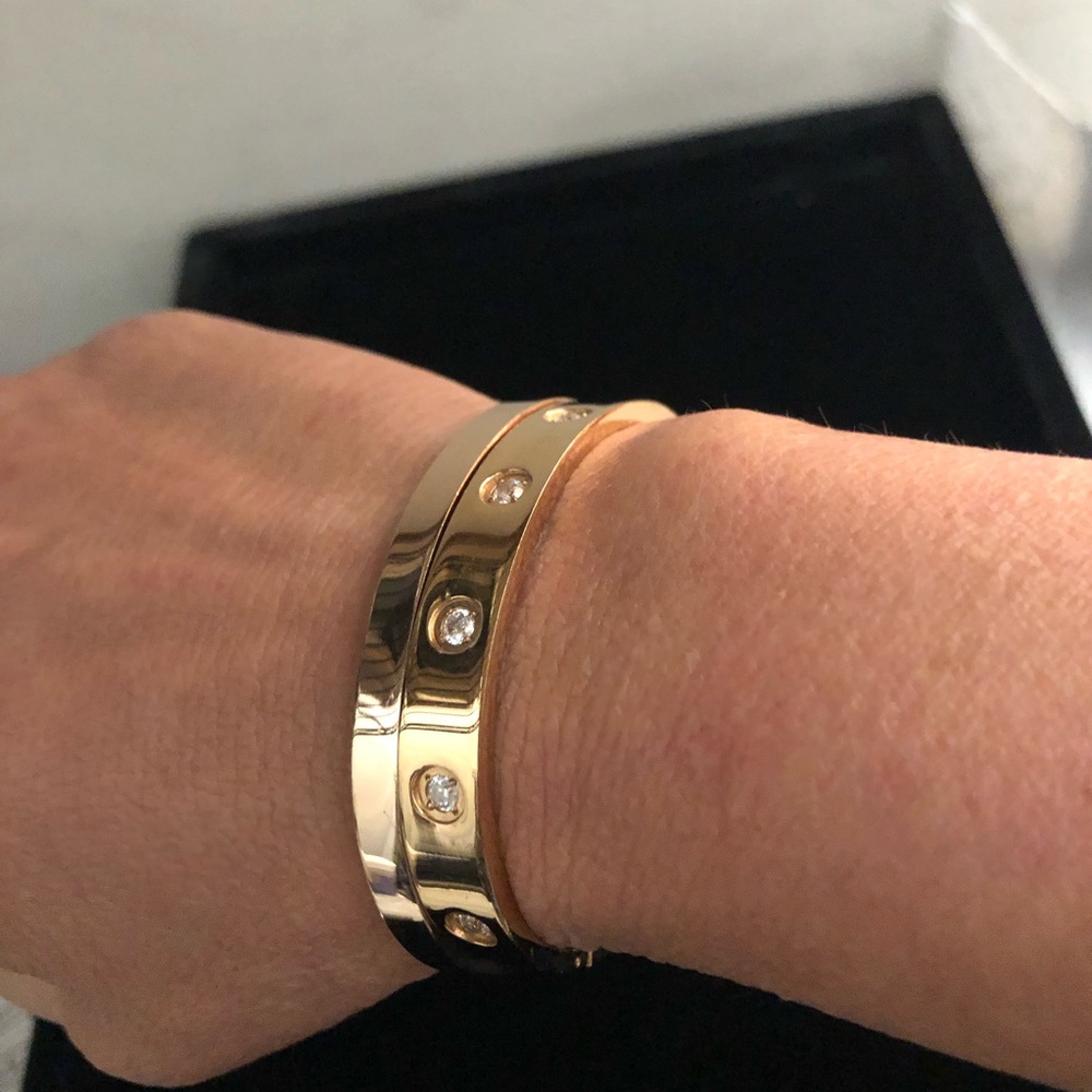 B.tiff New York SET of 2 - Rose Gold bracelets